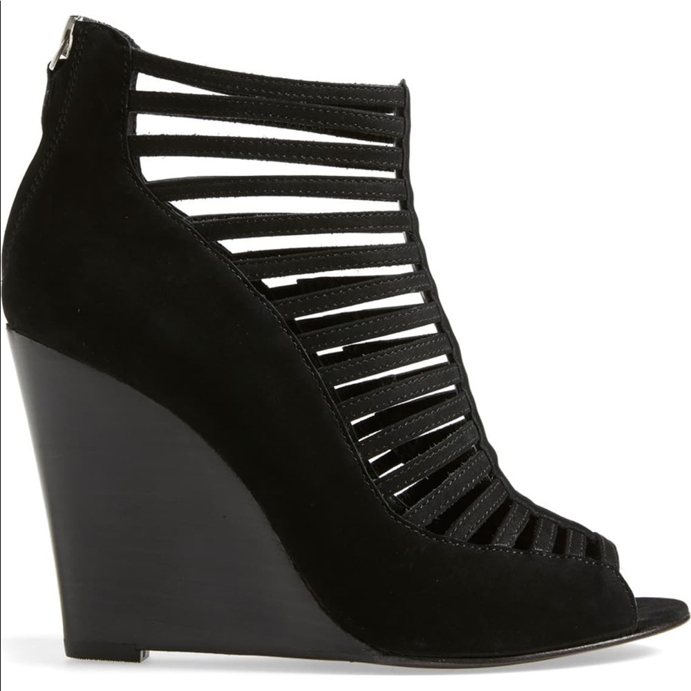 Rebecca Minkoff Sydney Wedges Black Size 7
